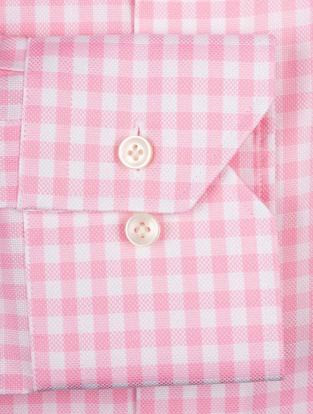 Royal Oxford Gingham Shirt Pink