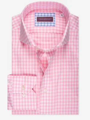 Royal Oxford Gingham Shirt Pink
