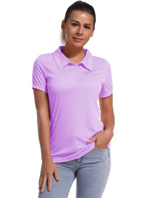 Short Sleeve Slim Fit Polo Shirt purple