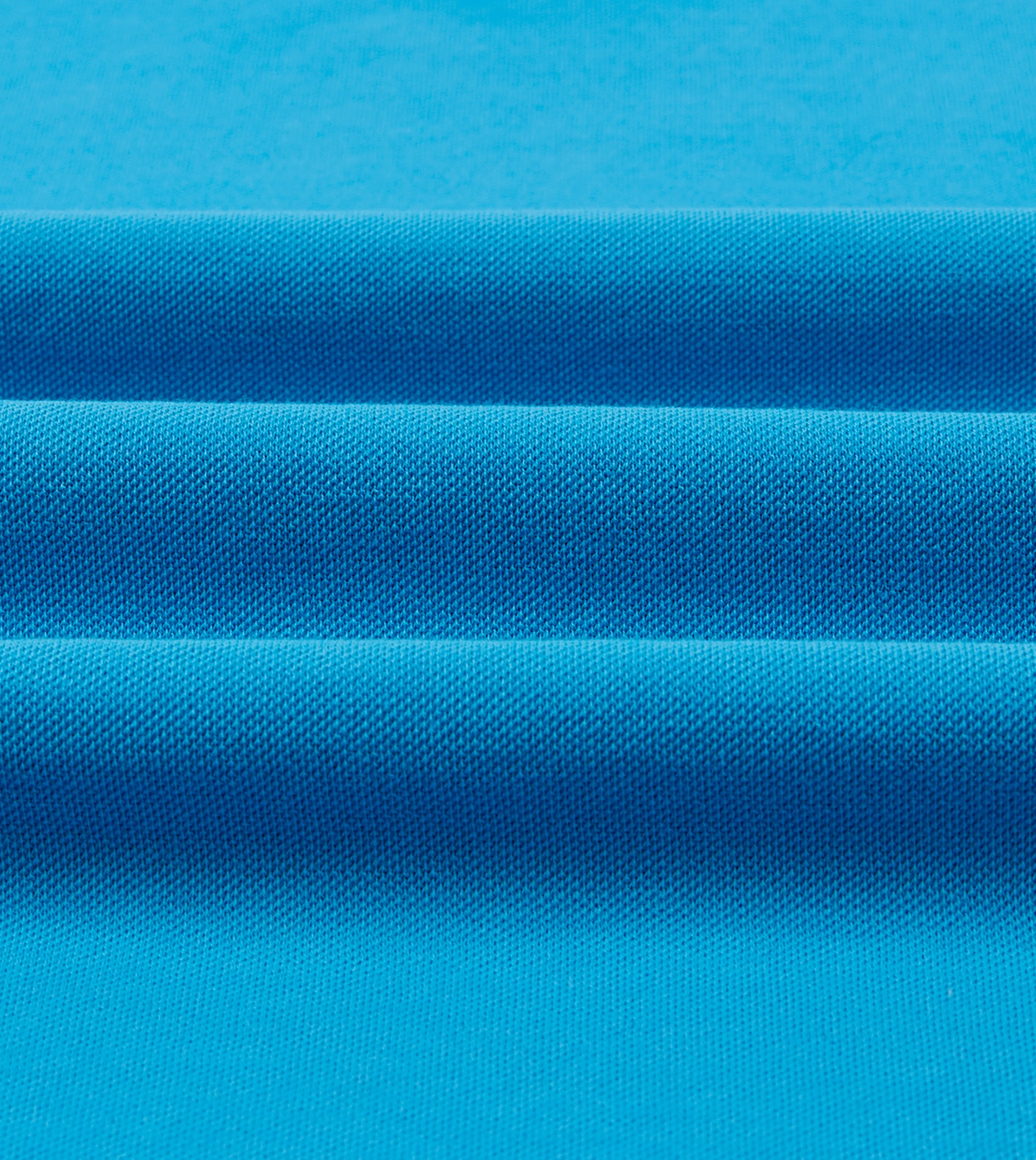 Sky Blue Piqué Cotton Polo Shirt