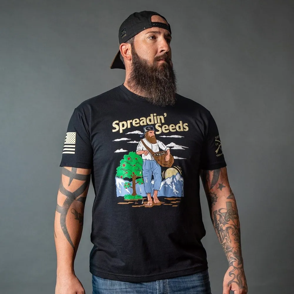 Spreadin' Seeds T-Shirt - Black