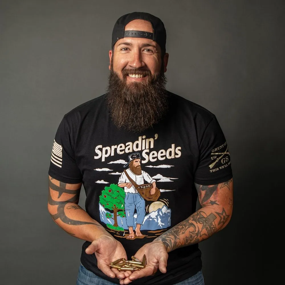 Spreadin' Seeds T-Shirt - Black