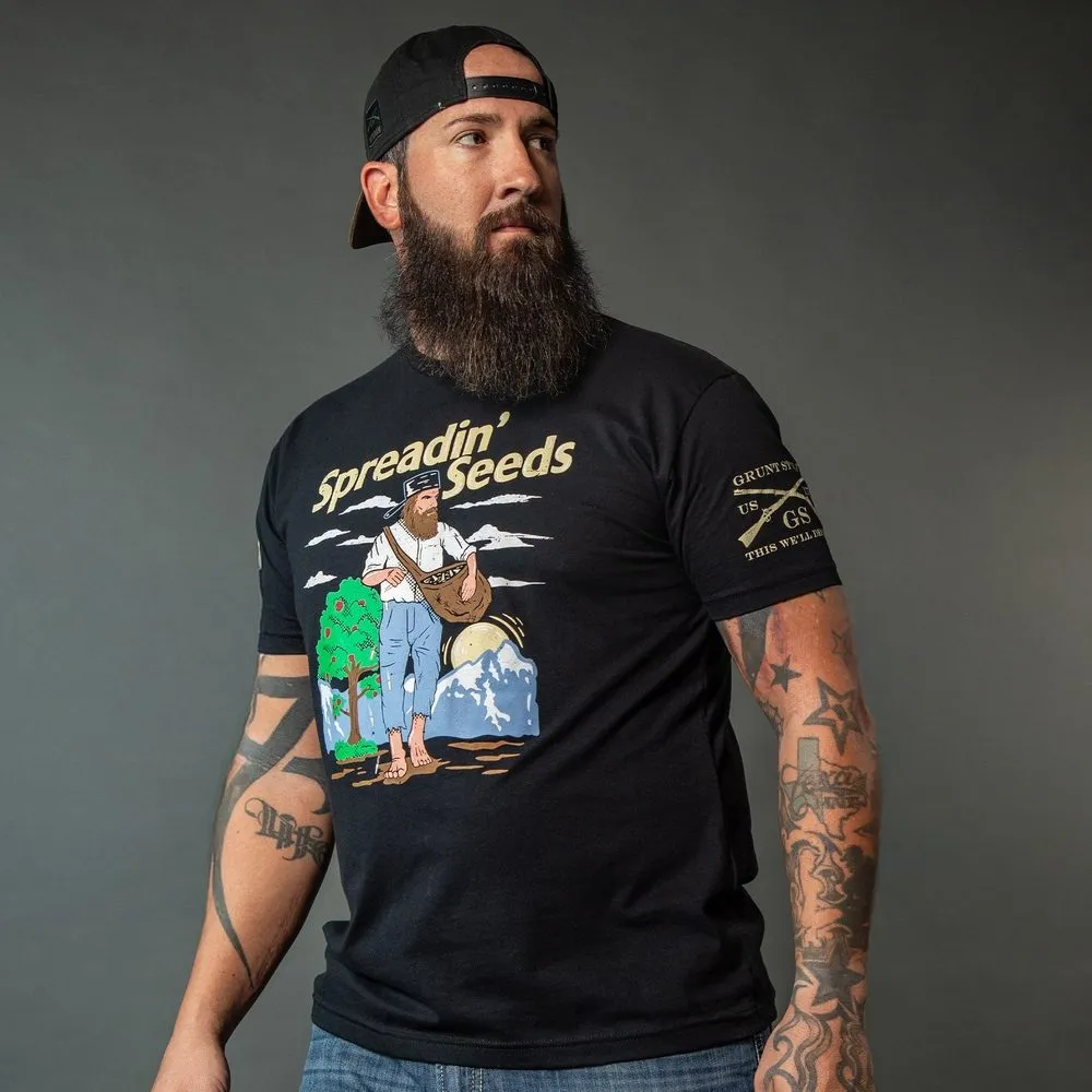 Spreadin' Seeds T-Shirt - Black