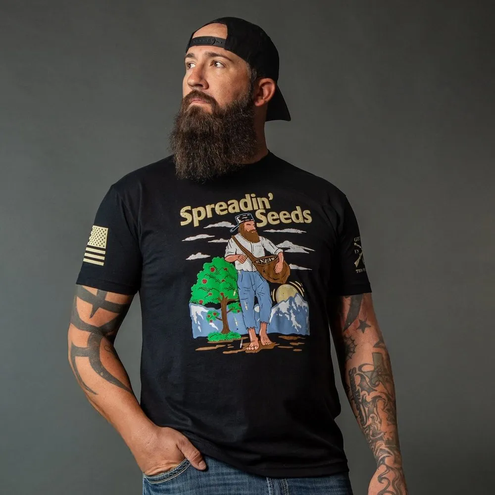 Spreadin' Seeds T-Shirt - Black