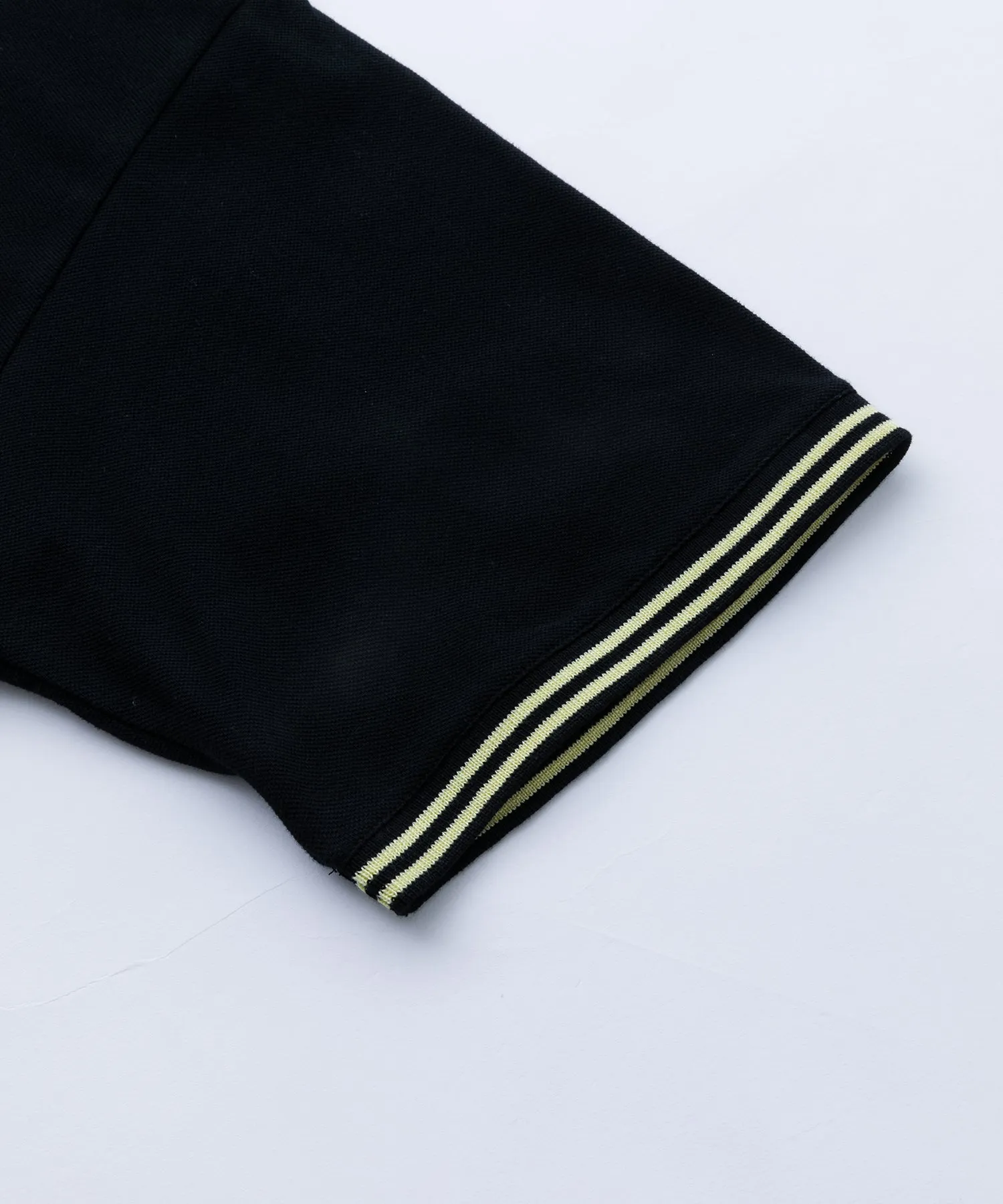 S/S HALF ZIP BIG POLO SHIRT