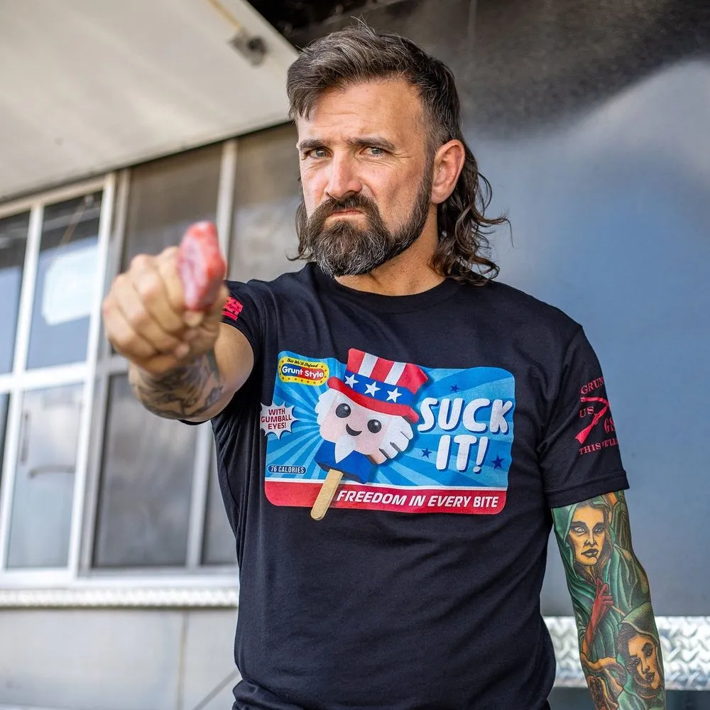 Suck It T-Shirt - Black