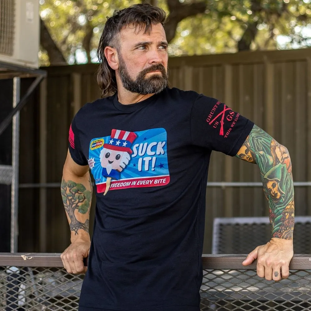 Suck It T-Shirt - Black
