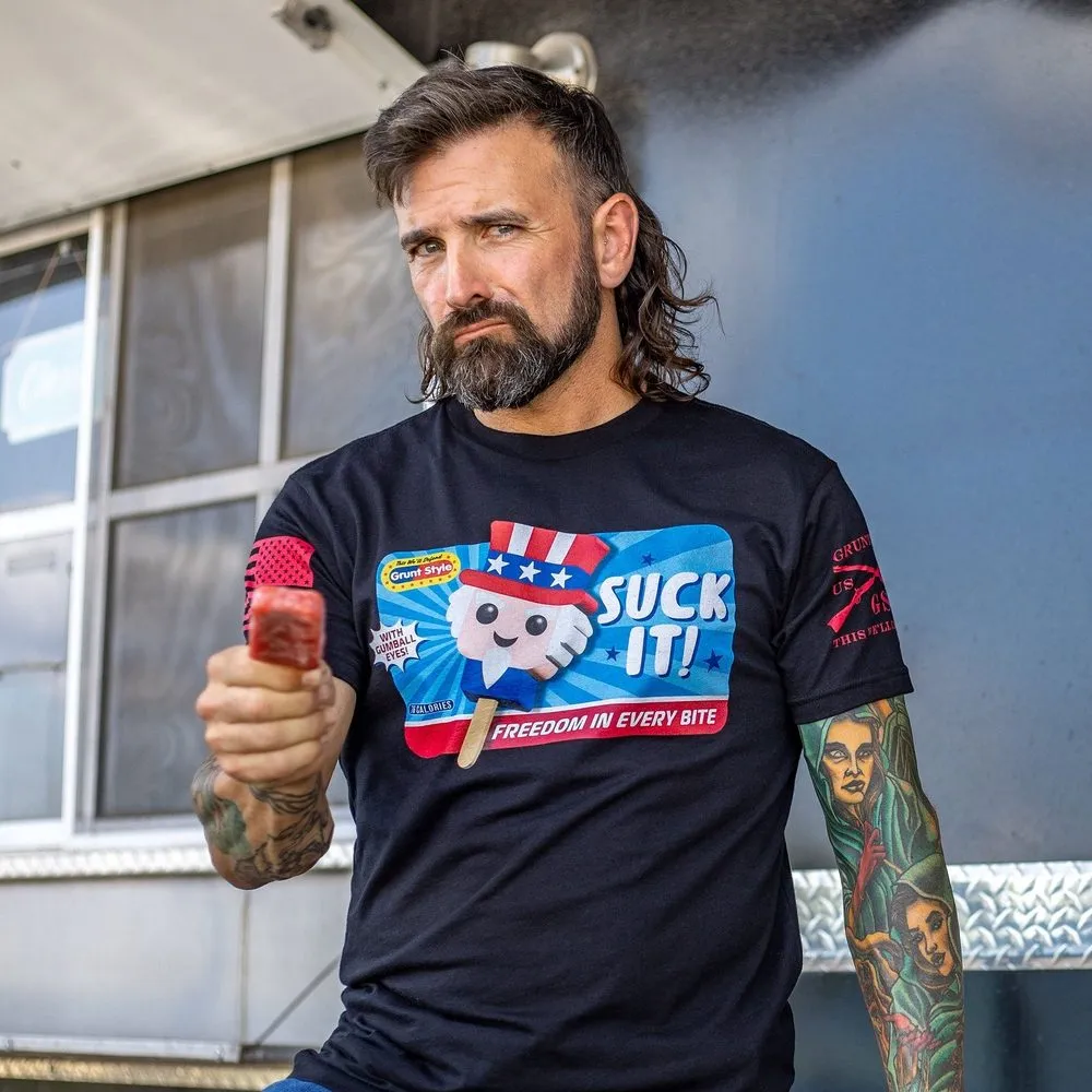 Suck It T-Shirt - Black