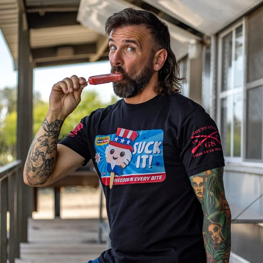 Suck It T-Shirt - Black