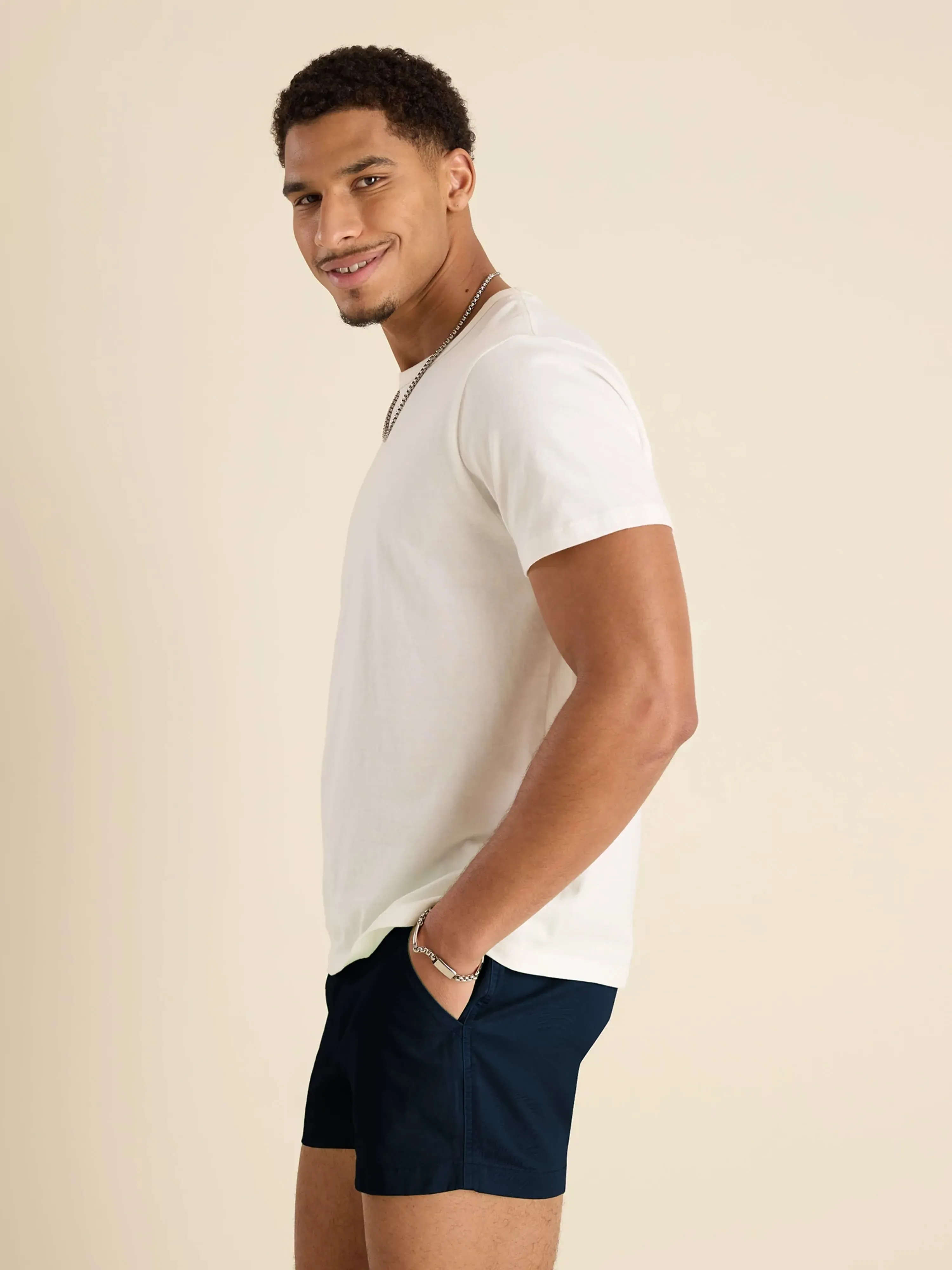 The 24/7, 365 (Essential Non Pocket T-Shirt) - White