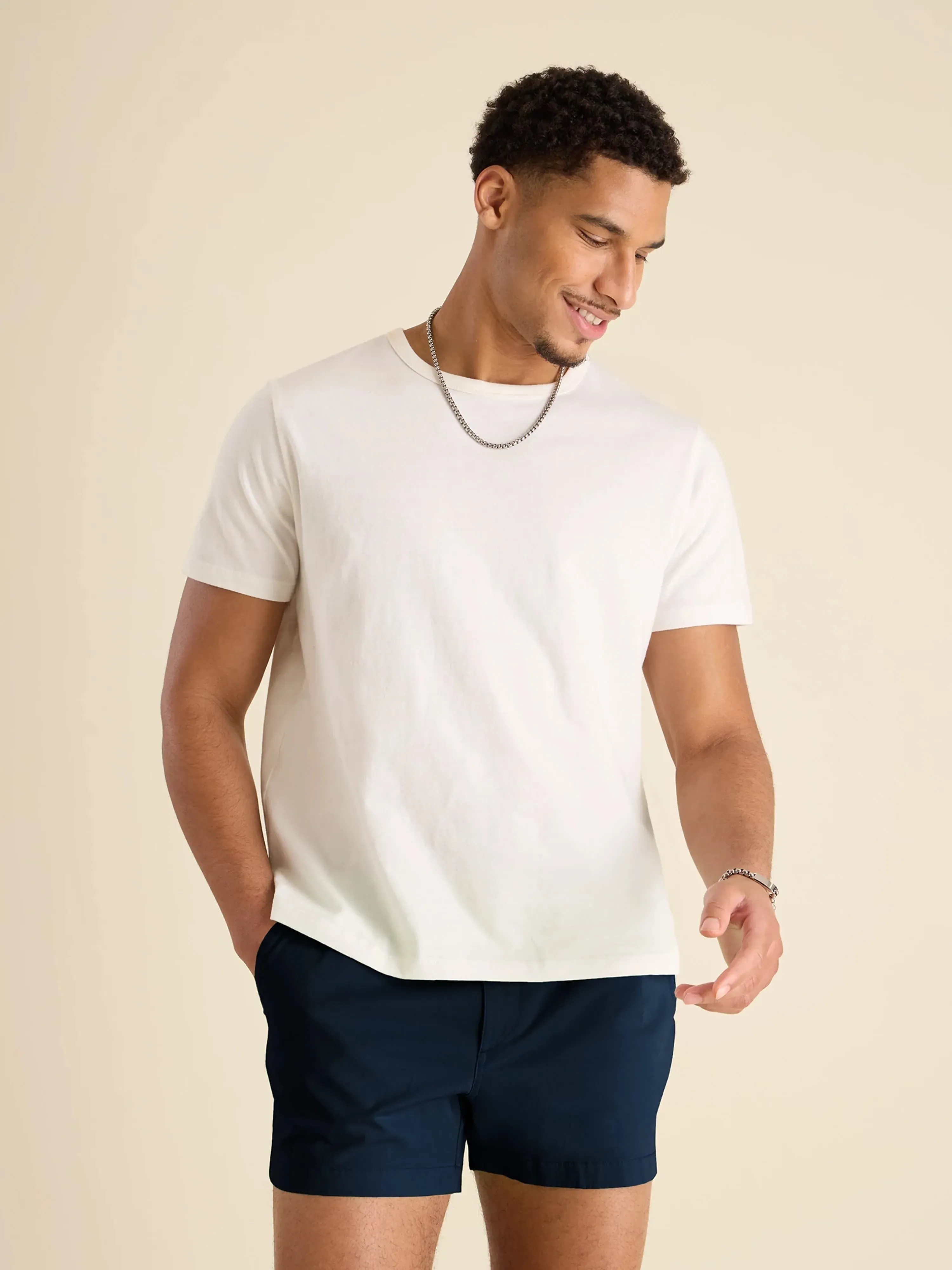 The 24/7, 365 (Essential Non Pocket T-Shirt) - White