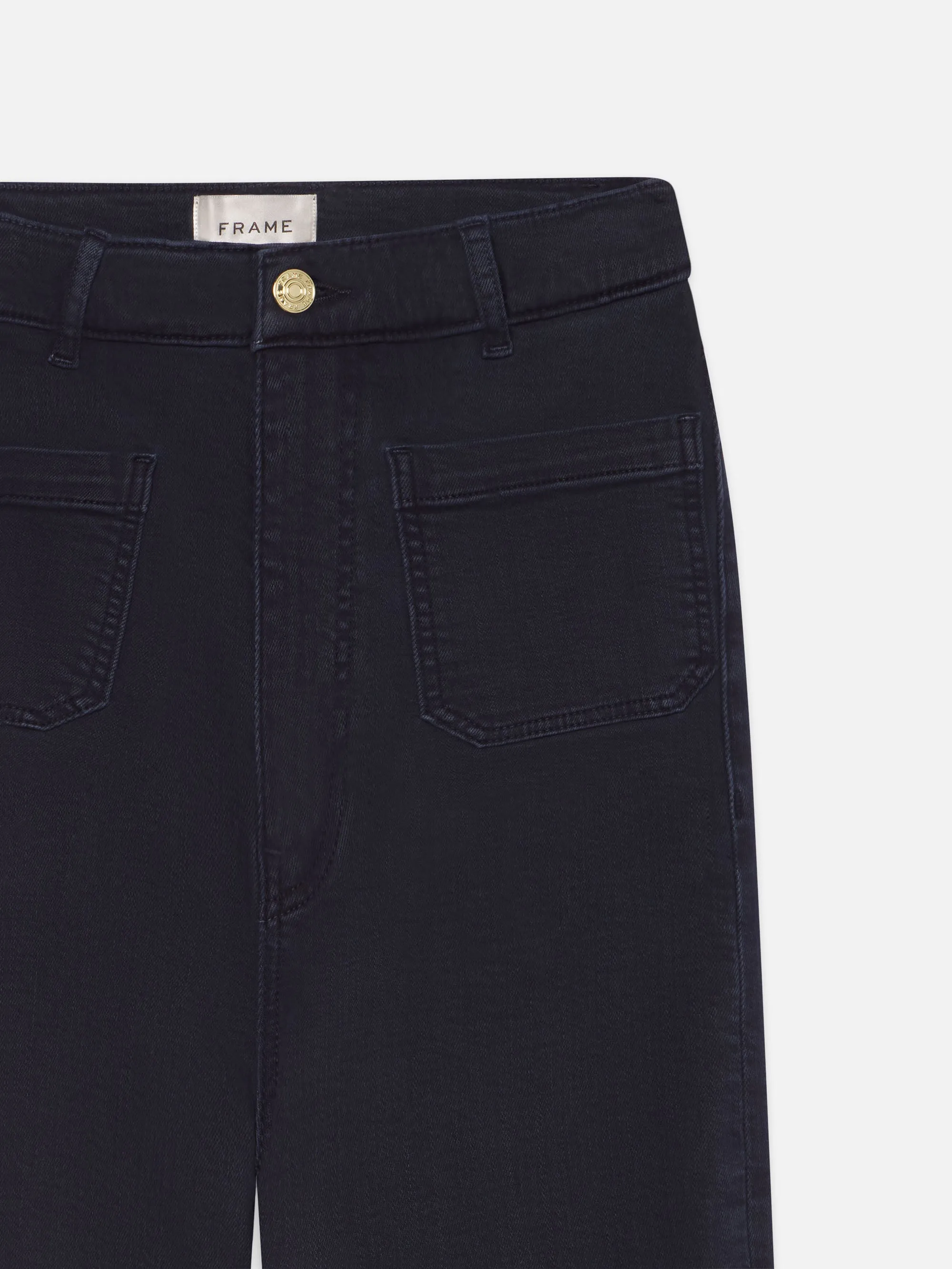 The Anchor Pant -- Navy Raw Fray