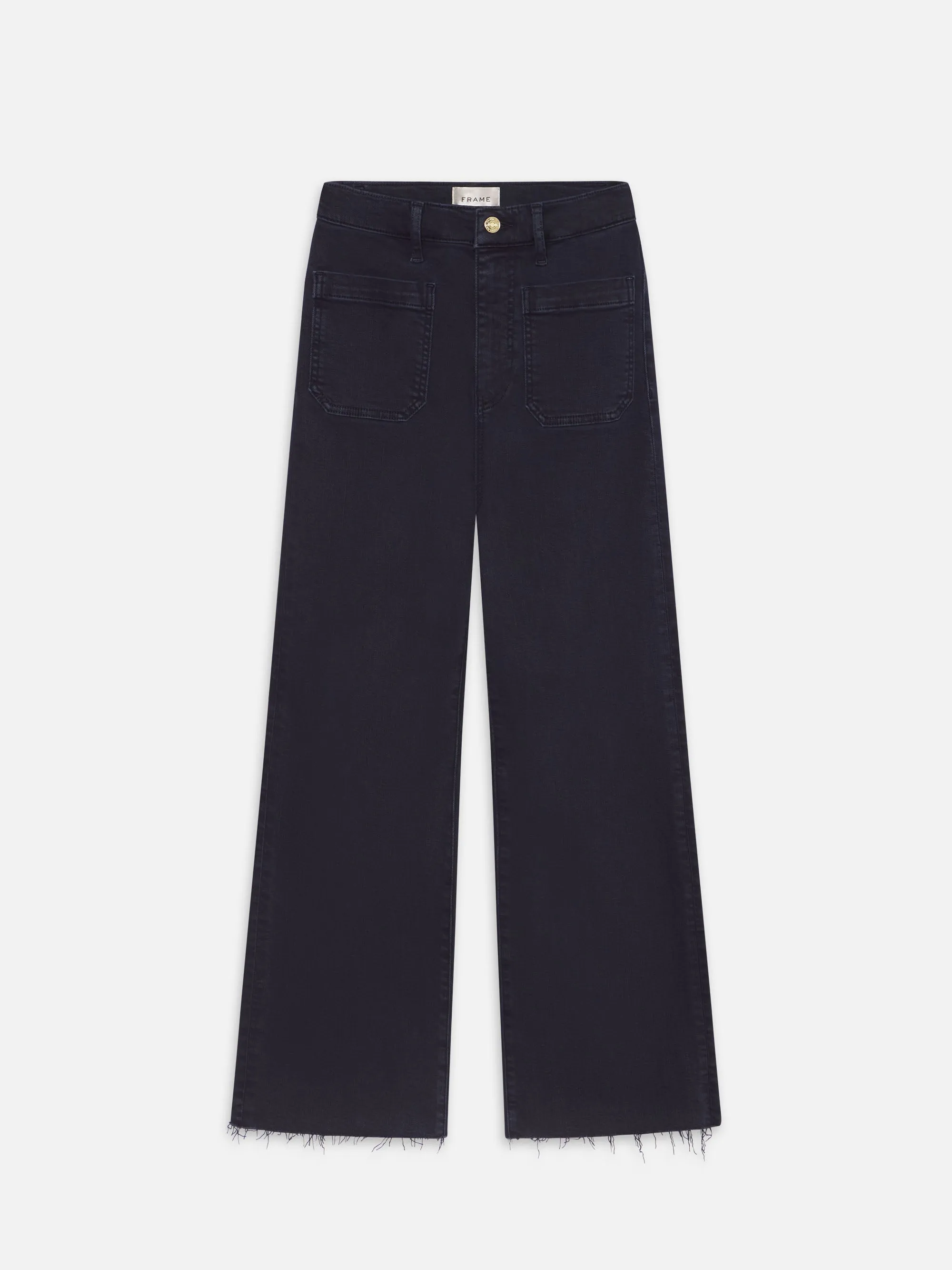 The Anchor Pant -- Navy Raw Fray