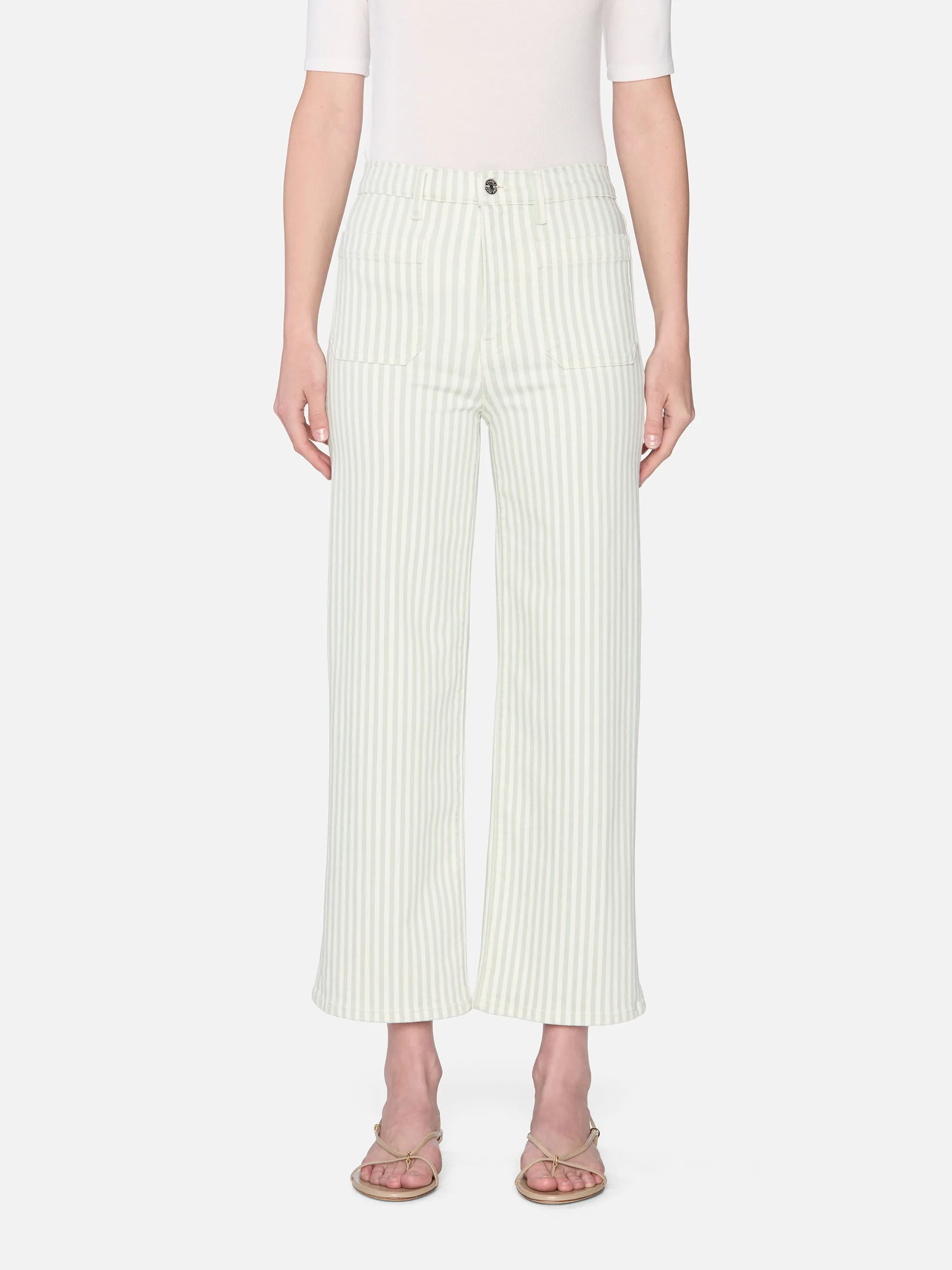 The Anchor Pant -- Seamist Stripe