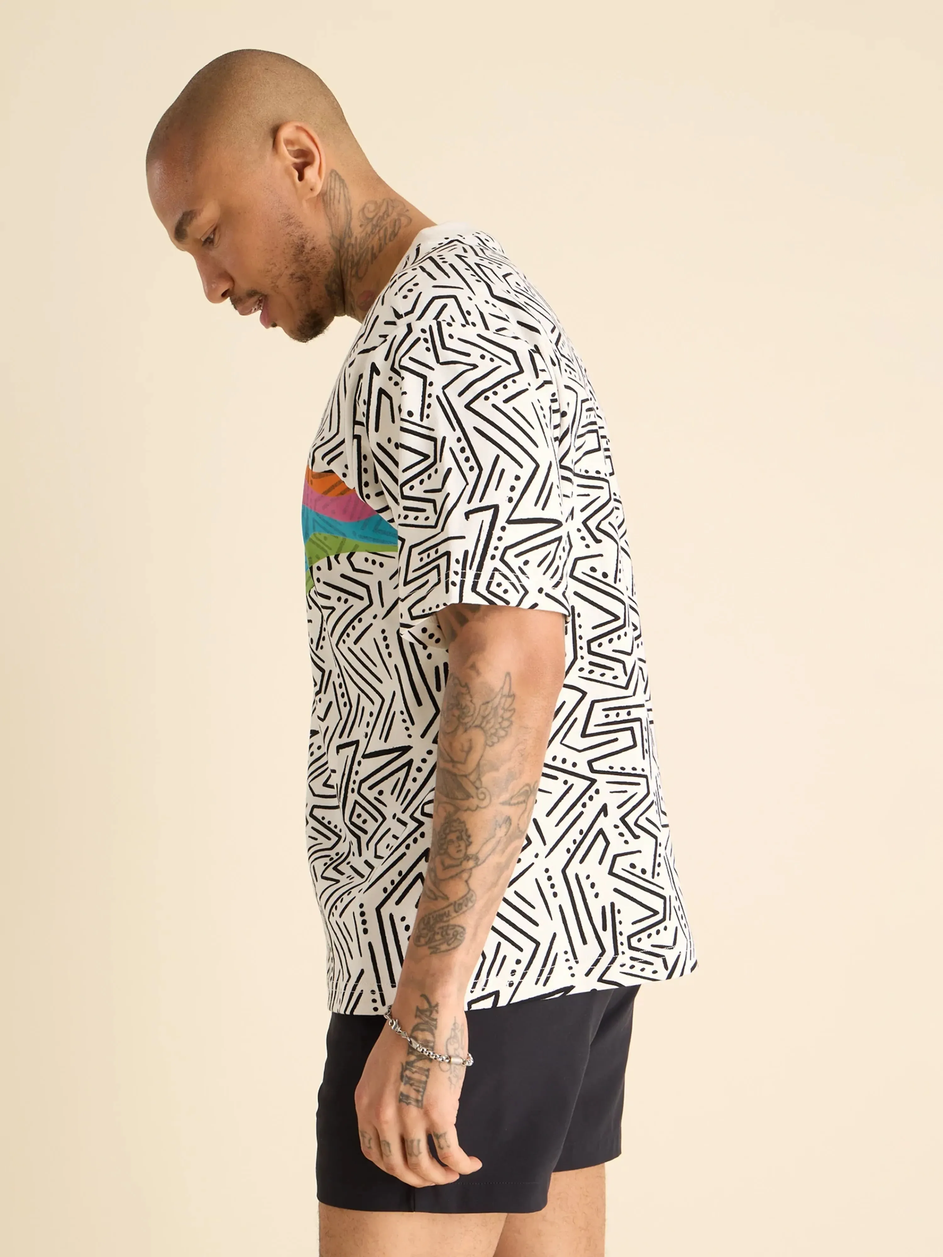The Color Spittin' Tiger Shark (Oversized Tee)