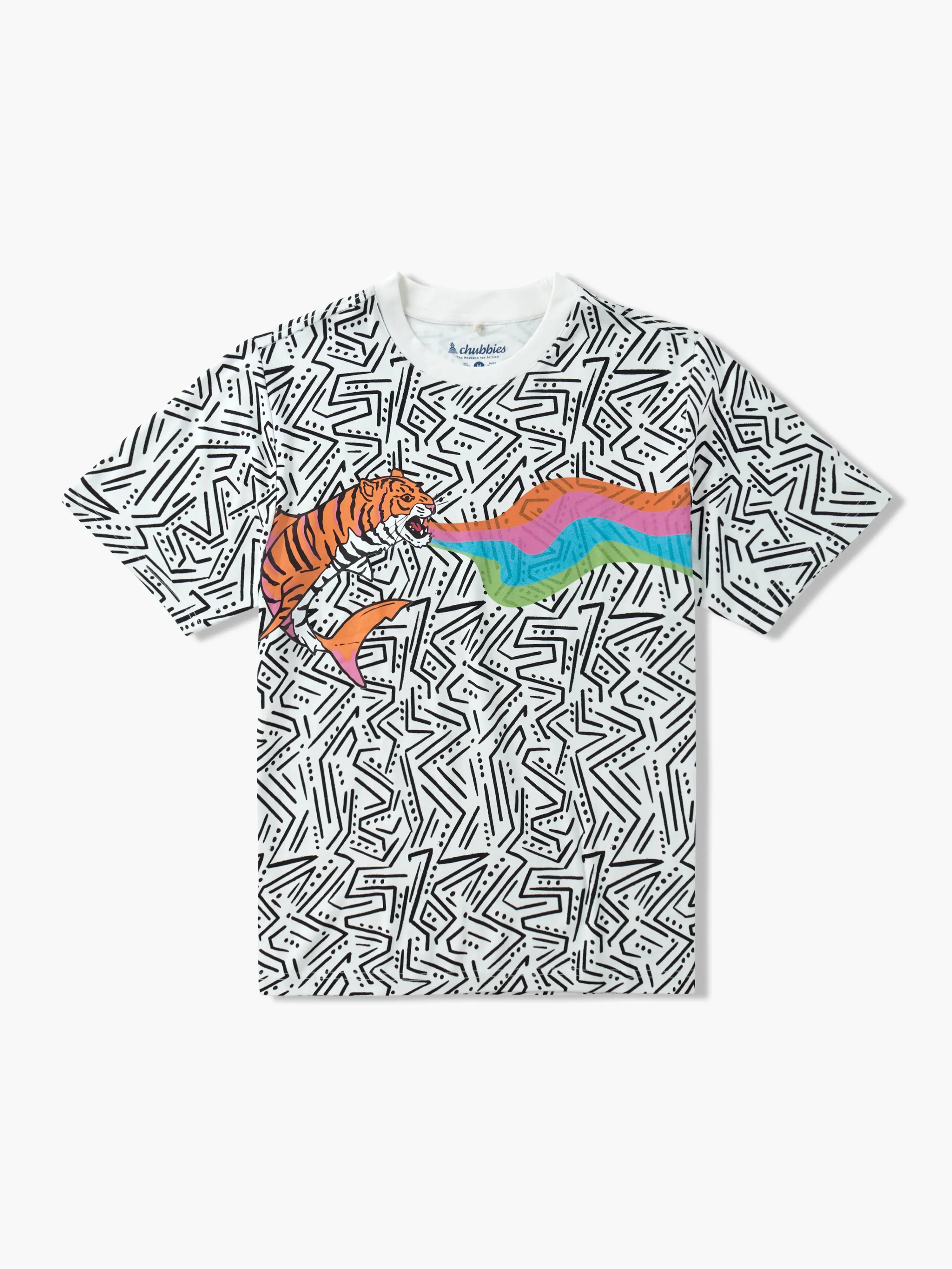 The Color Spittin' Tiger Shark (Oversized Tee)
