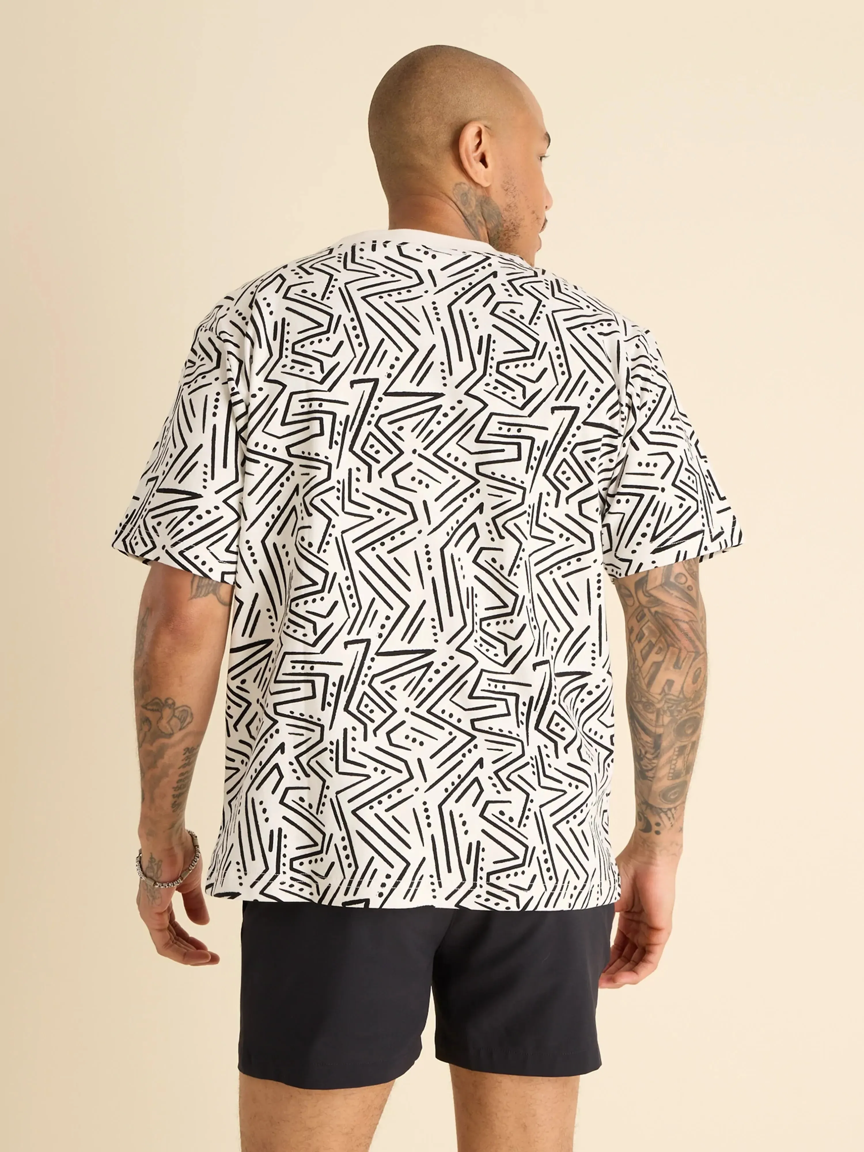 The Color Spittin' Tiger Shark (Oversized Tee)