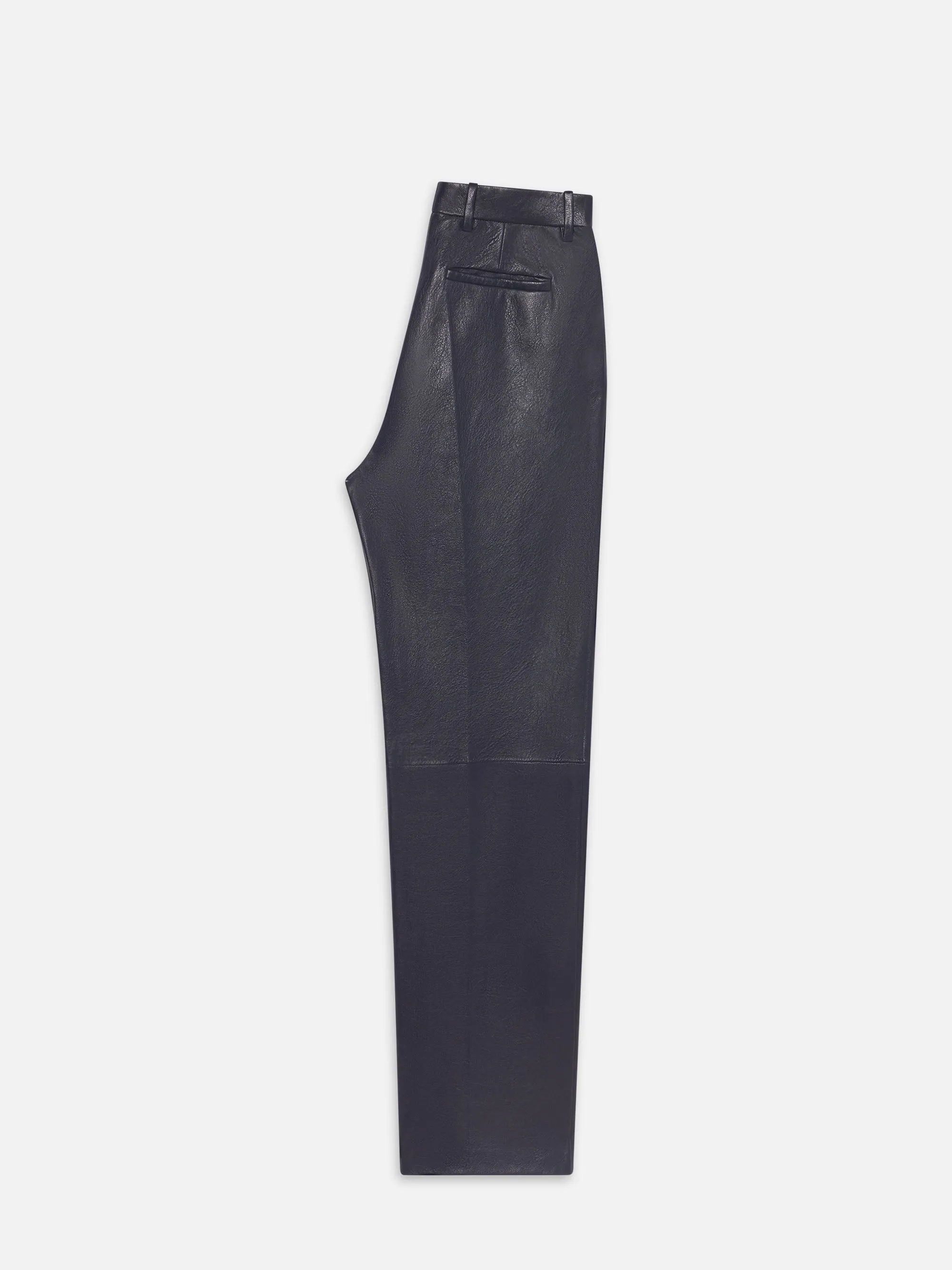 The Leather Trouser -- Dark Indigo