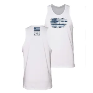 Vintage American Tank - White