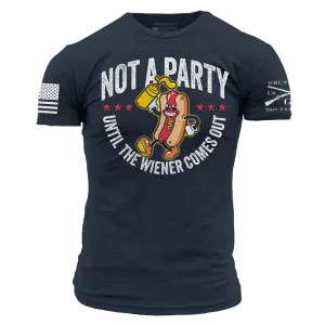 Wiener Party T-Shirt - Midnight Navy