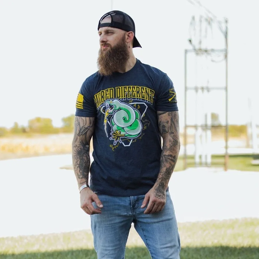 Wired Different T-Shirt - Midnight Navy