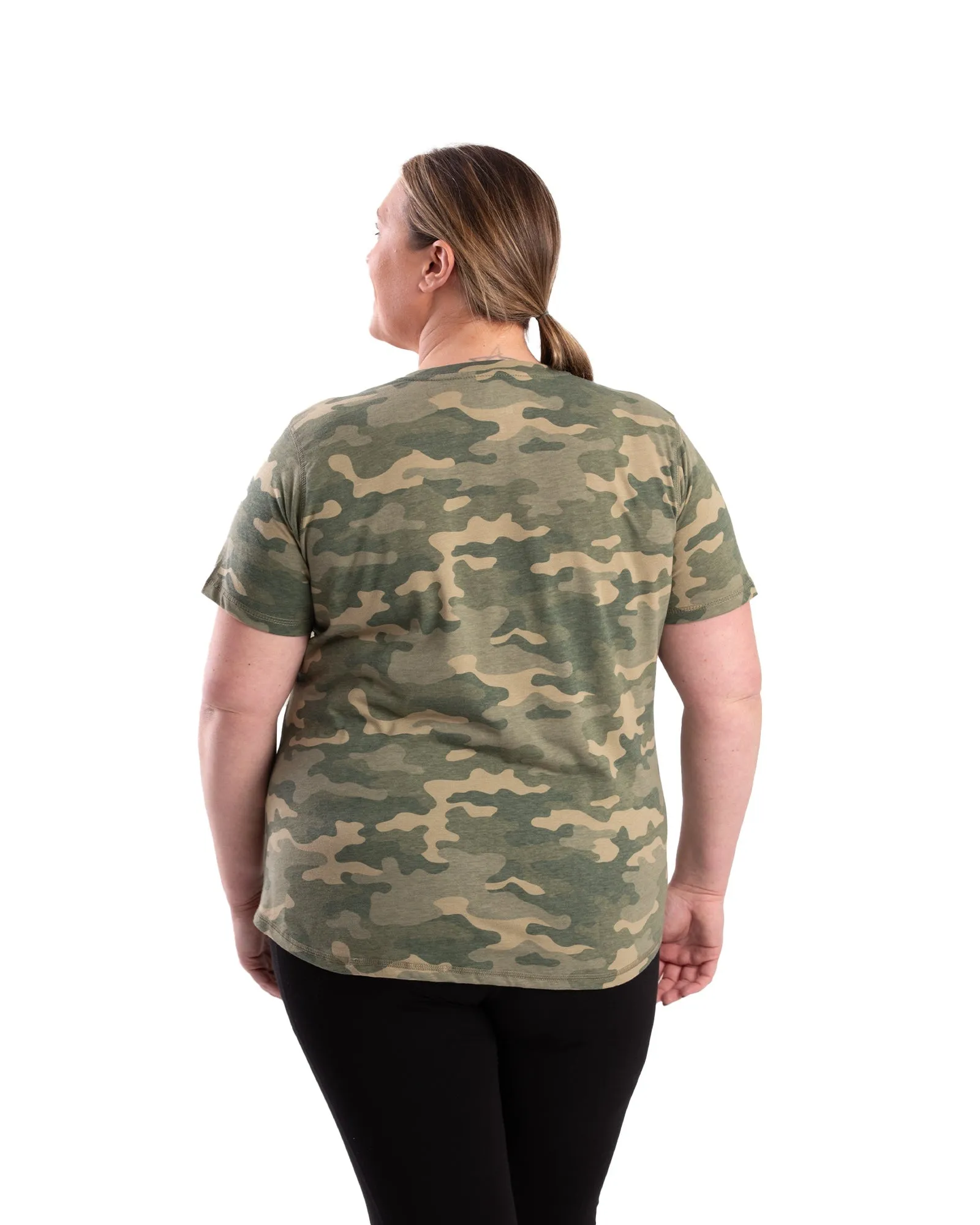 Women's Performance V-Neck Short Sleeve T-Shirt (Prints)