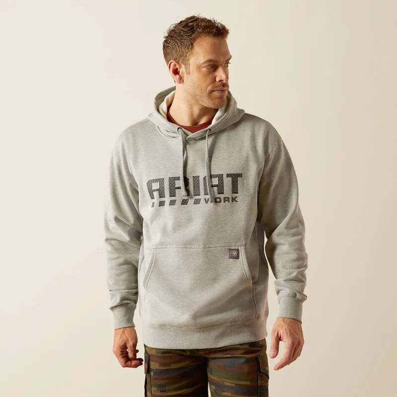 Workman Drive Hoodie, Heather Grey