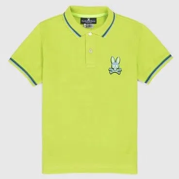 Yellow Hudson Bunny Logo Polo